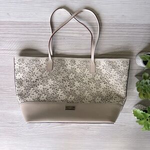 KATE SPADE bradford court floral margareta leather tote